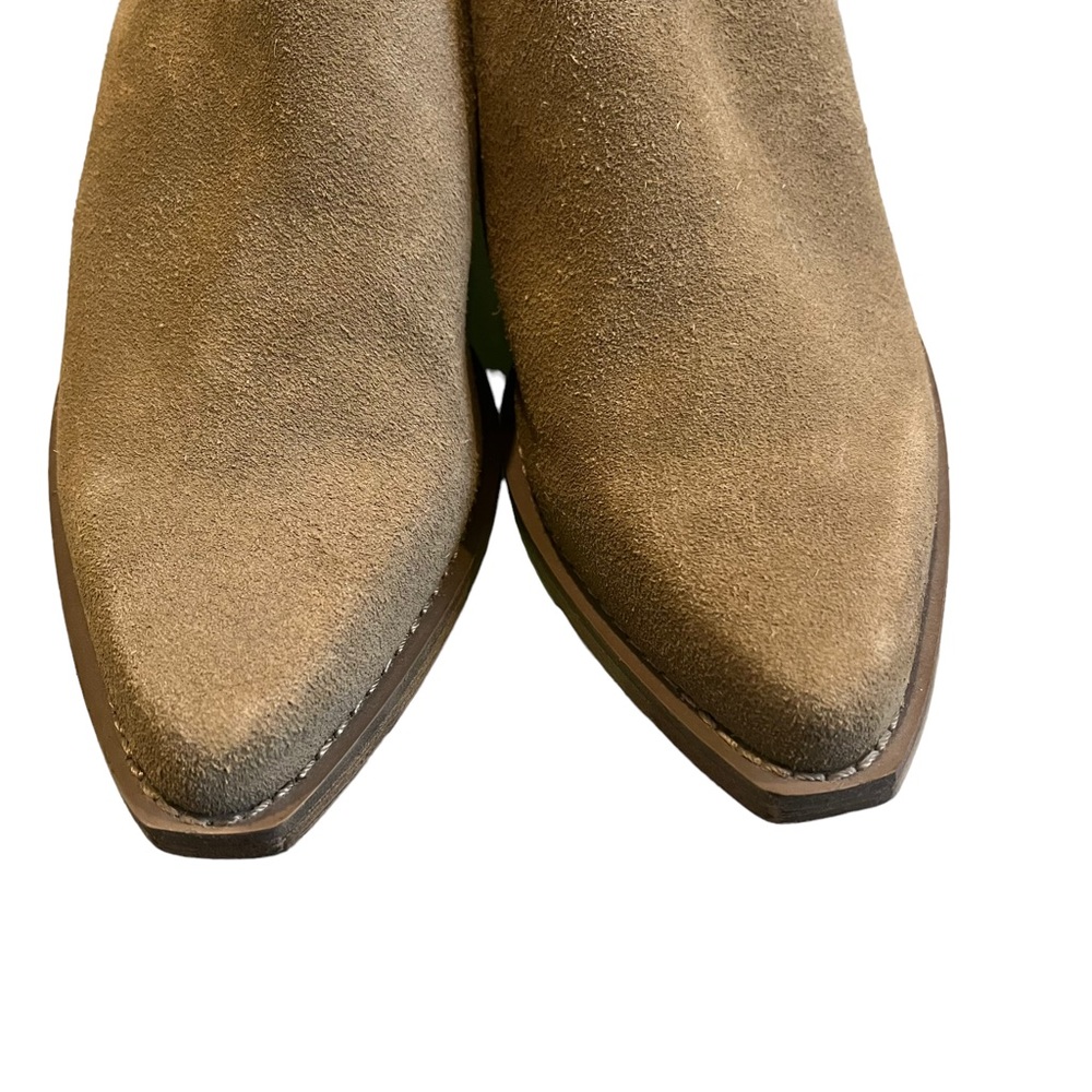 Jane and the Shoe Karissa Tan Suede Mule, Sz 6 - Picture 7 of 14